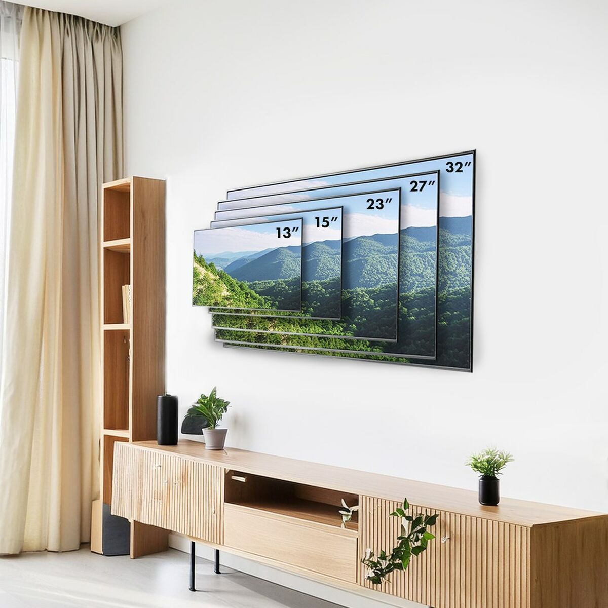 TV-holder MacLean MC-416 32" 13" 30 Kg